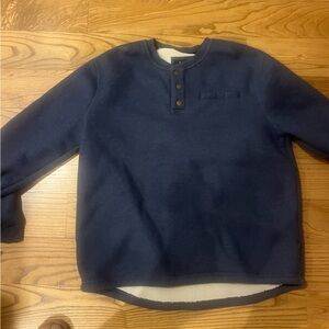 Lee Dark Blue Fleece-Lined Jacket